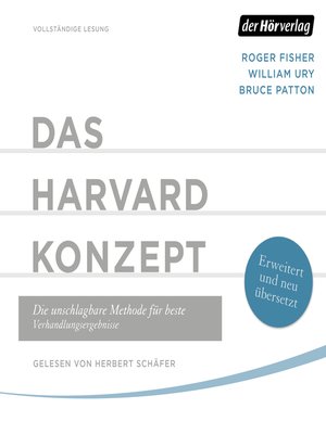 cover image of Das Harvard-Konzept